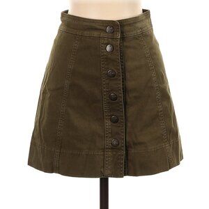Madewell Army Green Skirt Size 00